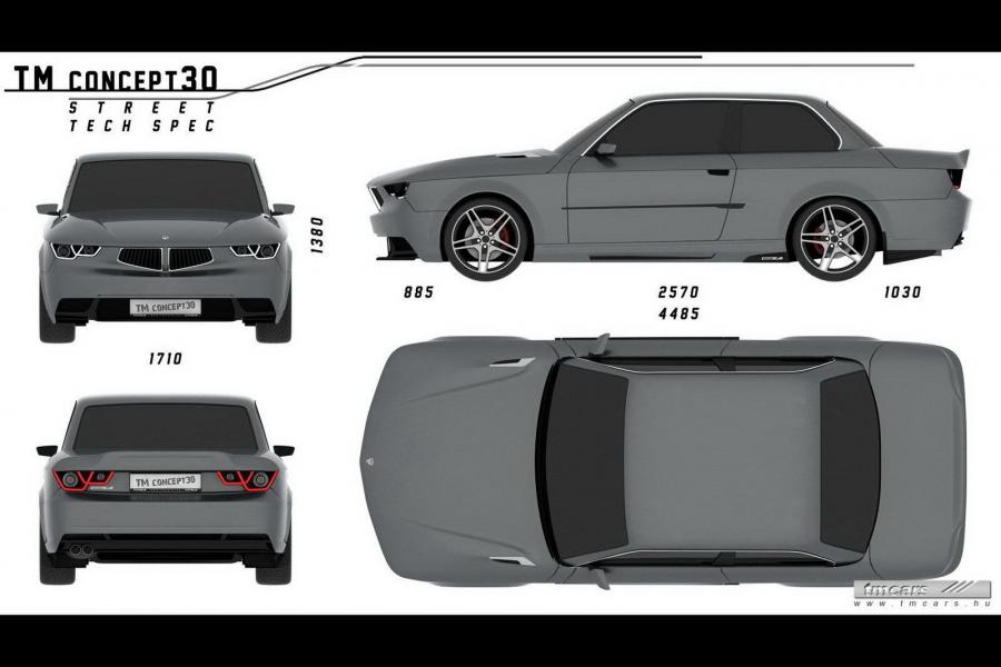  BMW 3-Series Coupe Concept30 by TMCars 2014 года  (фото 4 из 27)